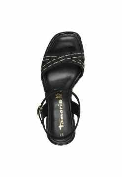 Tamaris Sandales À Talons Hauts - Black Beige 12 Tamaris Sandales À Talons Hauts - Black Beige -Tamaris Soldes Magasin b0dab45af2d84663aa203c301f5d3298