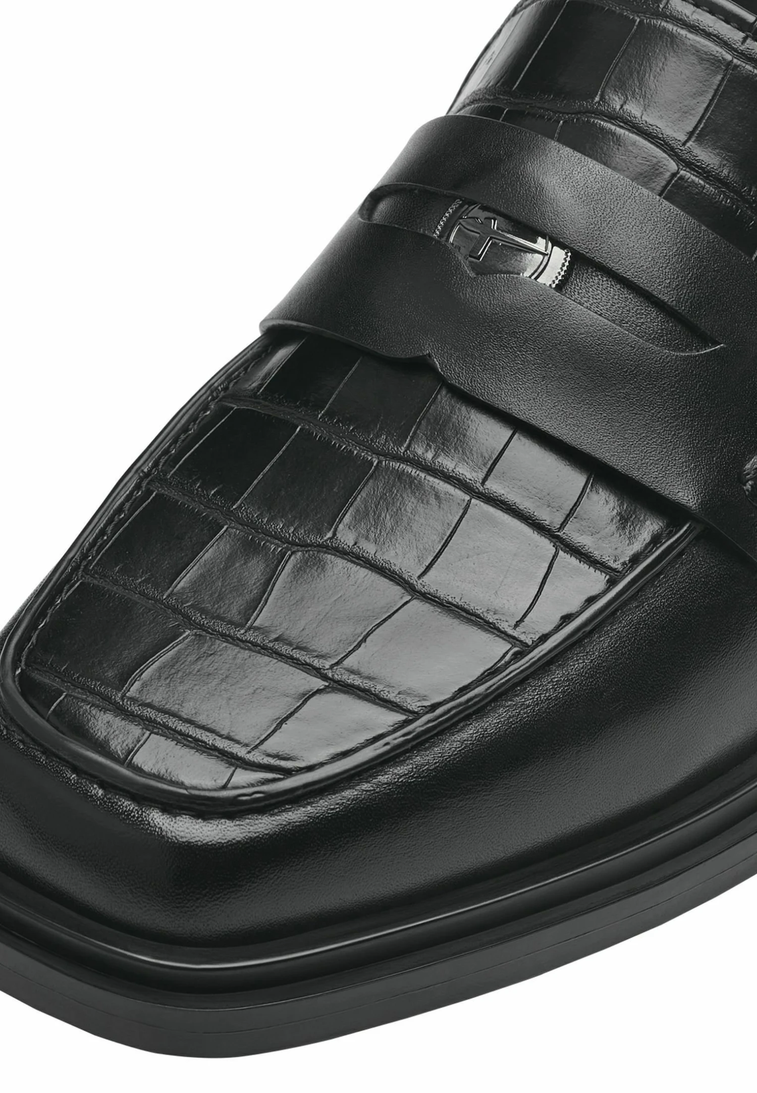 Tamaris Mocassins - Black Croco 7 Tamaris Mocassins - Black Croco – Image 5