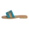 Tamaris Mules - Turquoise 1 Tamaris Mules - Turquoise -Tamaris Soldes Magasin b3976a49a96b448aa7b2a32efc6f4194