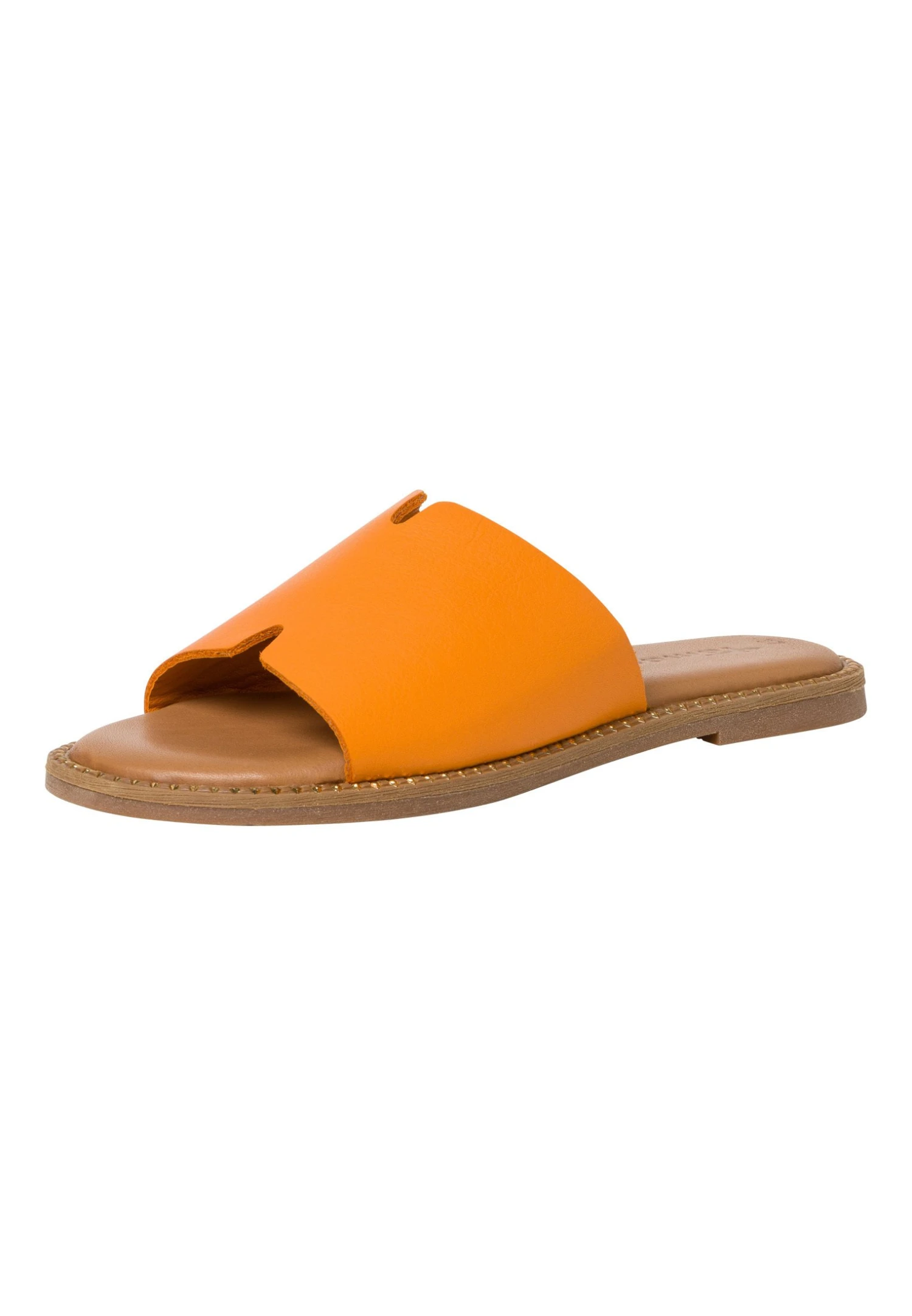 Tamaris Mules - Orange 5 Tamaris Mules - Orange – Image 3