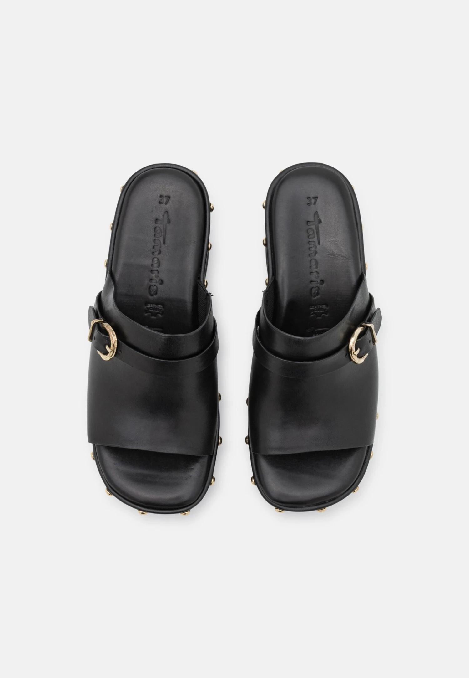 Tamaris Sabots - Black 8 Tamaris Sabots - Black – Image 6