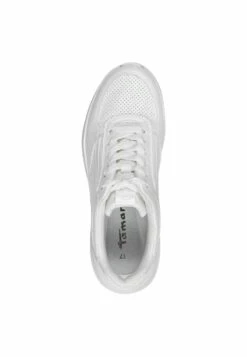 Tamaris Baskets Basses - White Punch -Tamaris Soldes Magasin b90b1c1772624d7ba4797de59618b25d
