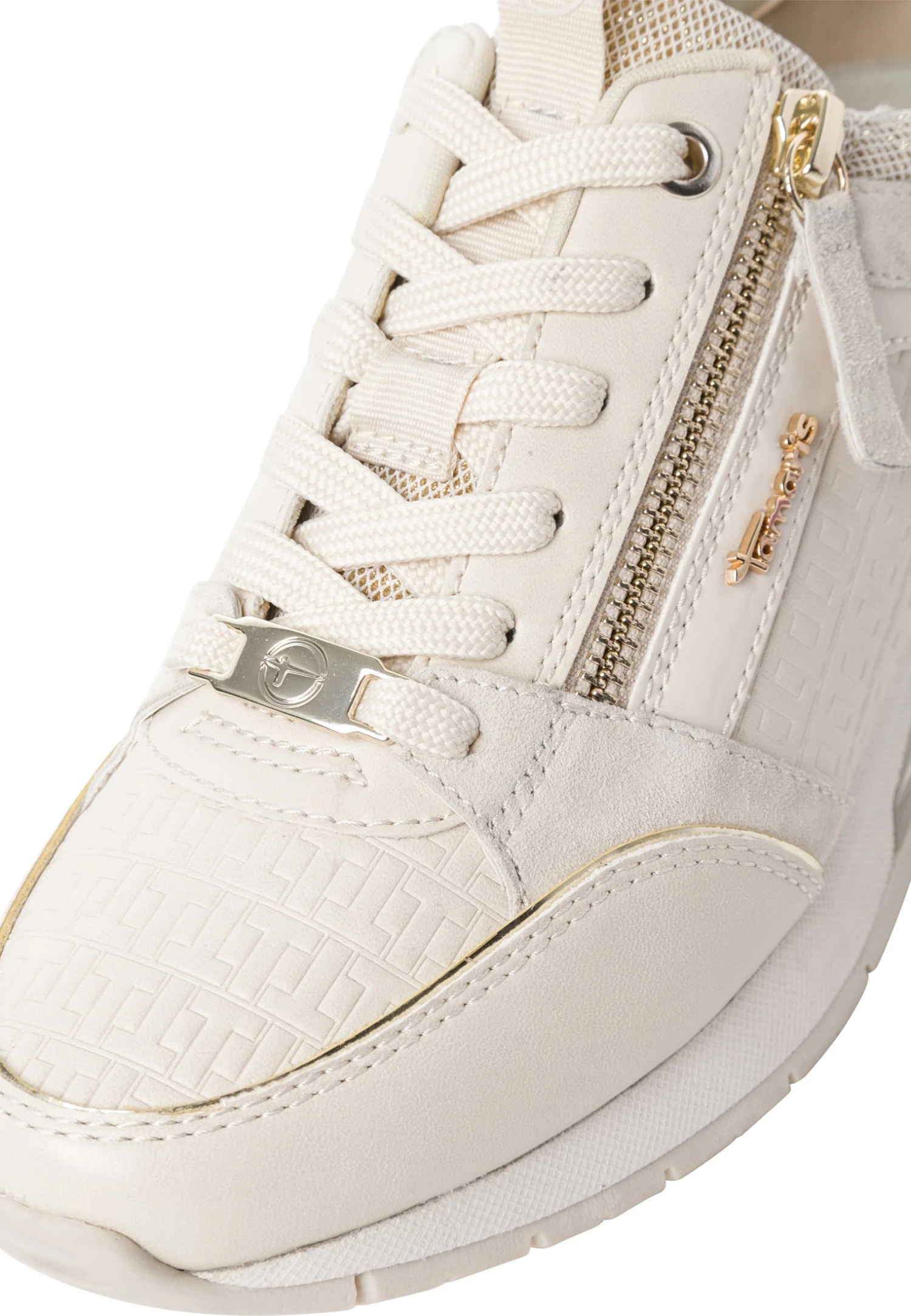 Tamaris Baskets Basses - Cream Comb 8 Tamaris Baskets Basses - Cream Comb – Image 6