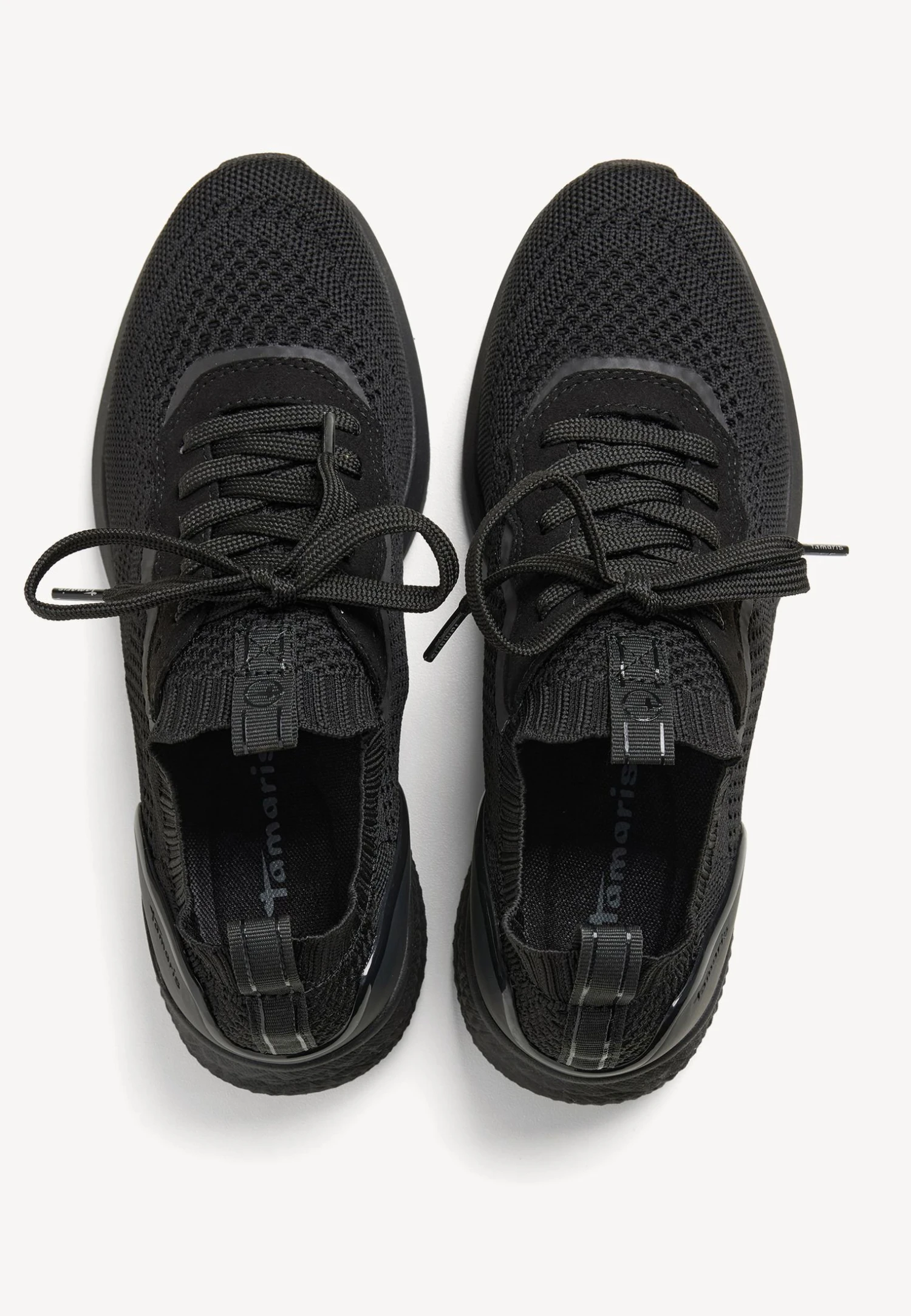 Tamaris Baskets Basses - Black Uni 5 Tamaris Baskets Basses - Black Uni – Image 3