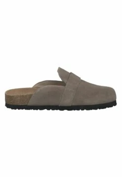 Tamaris Mules - Taupe Suede -Tamaris Soldes Magasin c5193a6b45a44bb18682a69016c58559