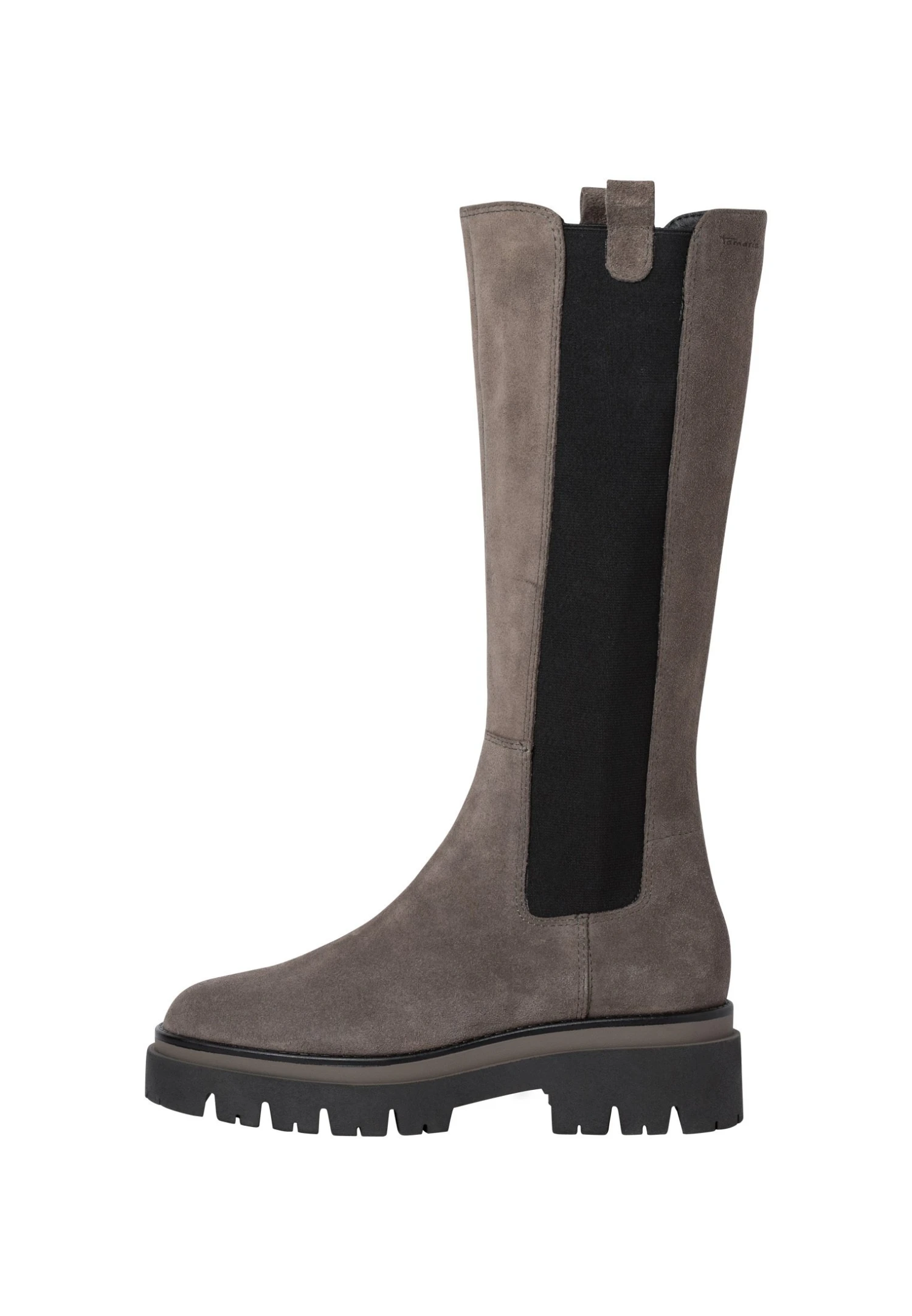 Tamaris Bottes - Grey Suede 4 Tamaris Bottes - Grey Suede – Image 2