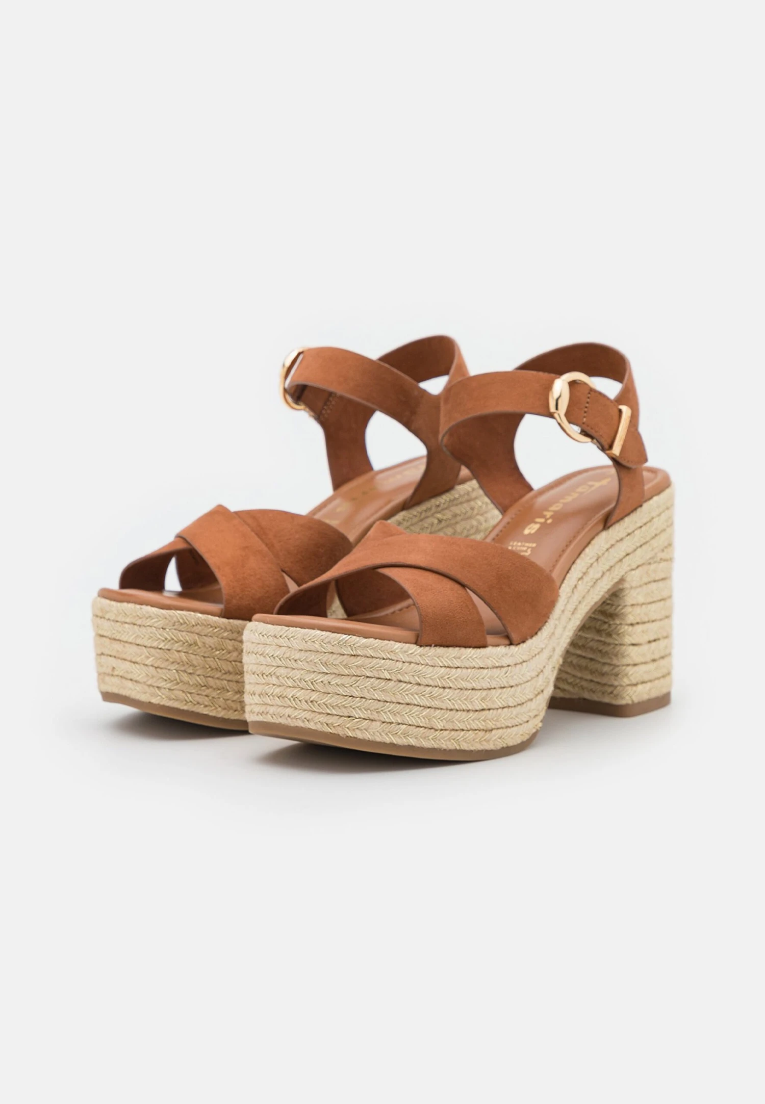 Tamaris Sandales À Talons Hauts - Cognac 5 Tamaris Sandales À Talons Hauts - Cognac – Image 3