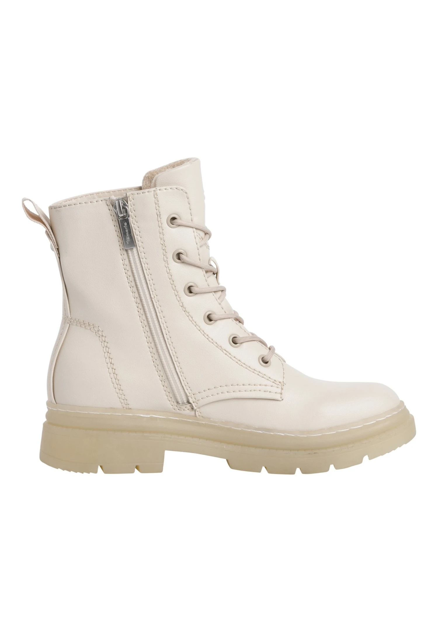 Tamaris Bottines À Plateau - Ivory 7 Tamaris Bottines À Plateau - Ivory – Image 5