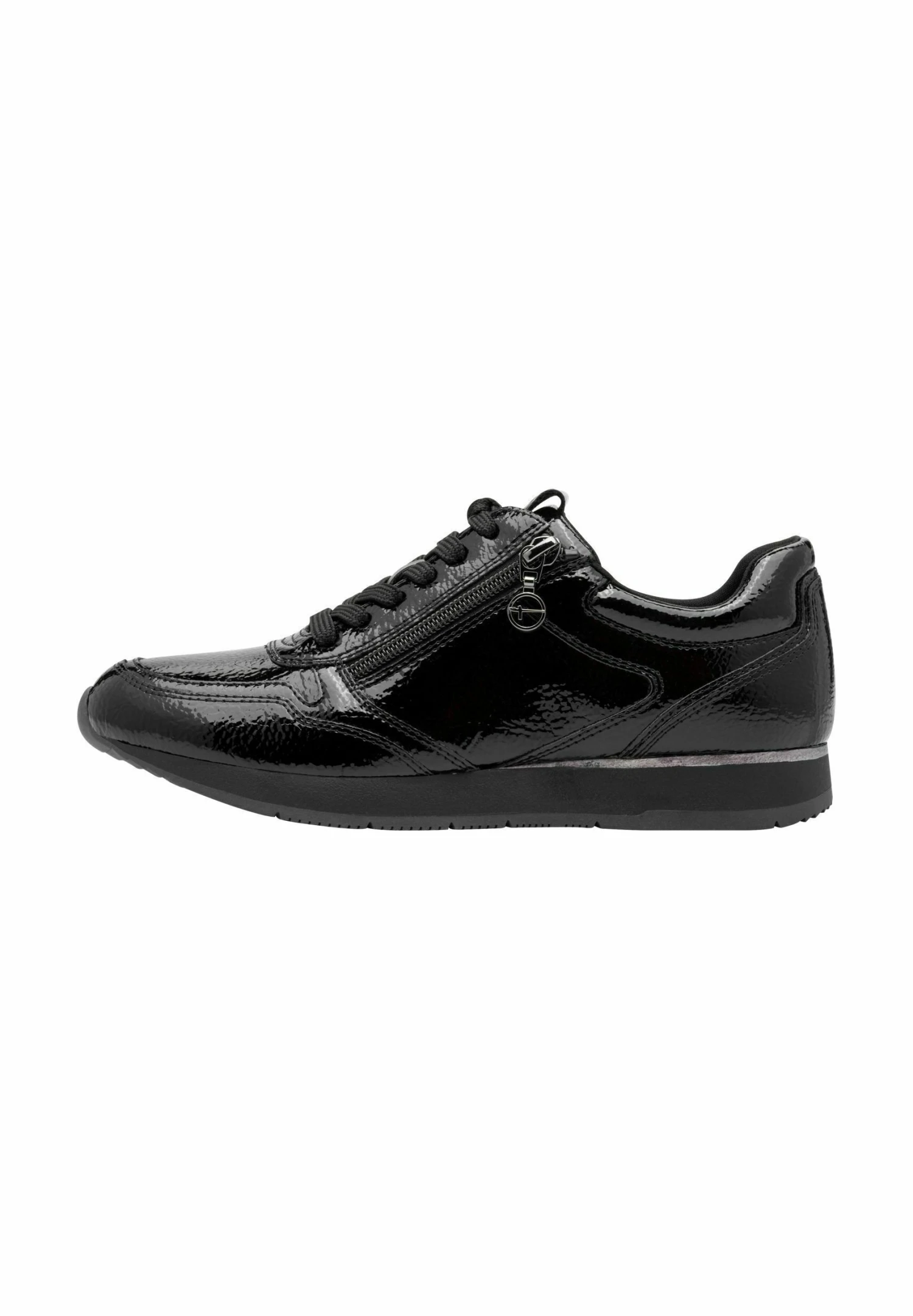 Tamaris Baskets Basses - Black Patent 6 Tamaris Baskets Basses - Black Patent – Image 4