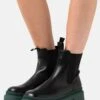 Tamaris Bottines - Black/Dark Green 2 Tamaris Bottines - Black/Dark Green -Tamaris Soldes Magasin cb99da5b61e543f9b51b7e2cf6385562