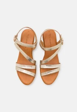 Tamaris Sandales Compensées - Gold 13 Tamaris Sandales Compensées - Gold -Tamaris Soldes Magasin cc960b859cb64a988b806807a2dee6b5