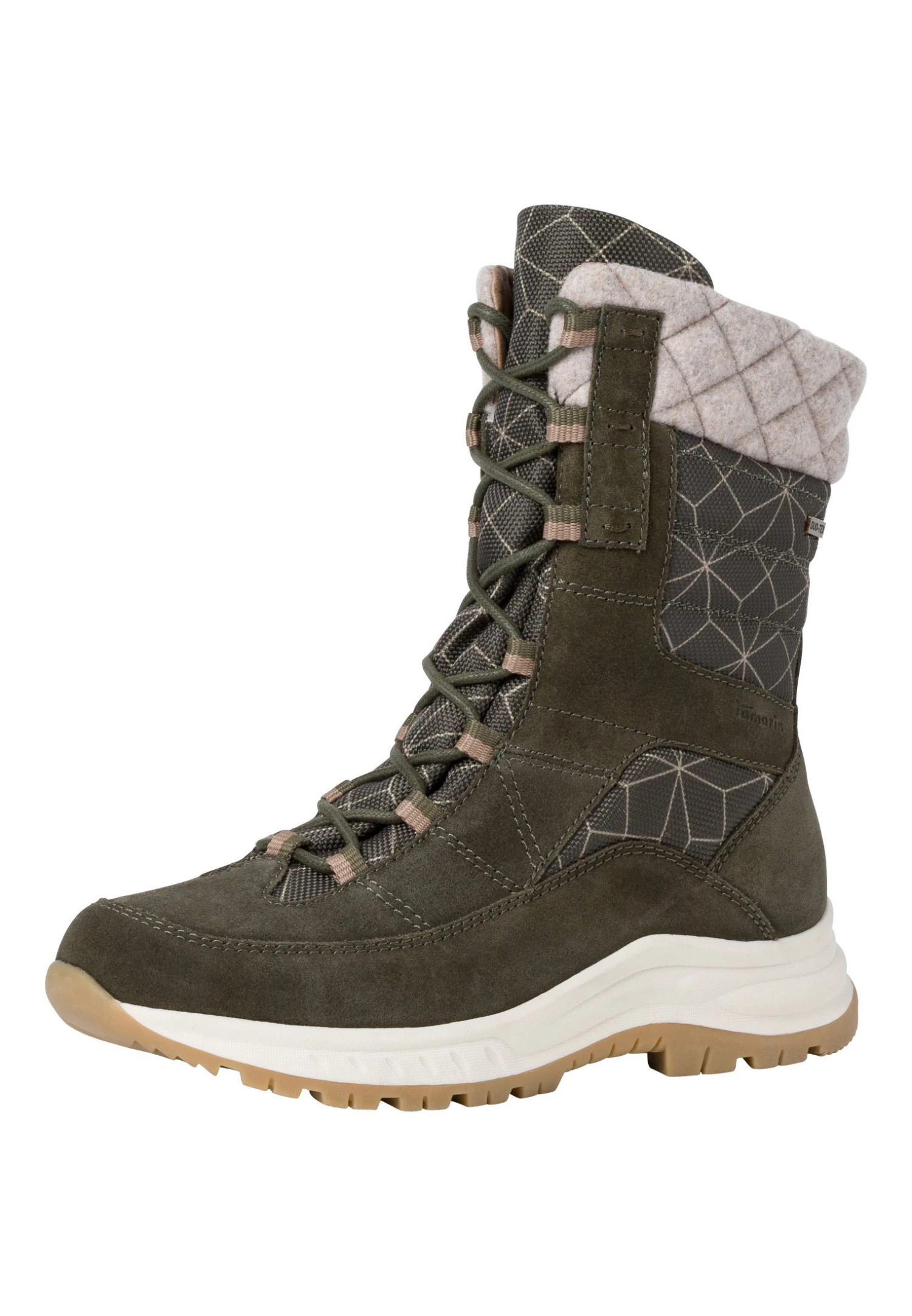 Tamaris Bottes De Neige - Khaki 4 Tamaris Bottes De Neige - Khaki – Image 2