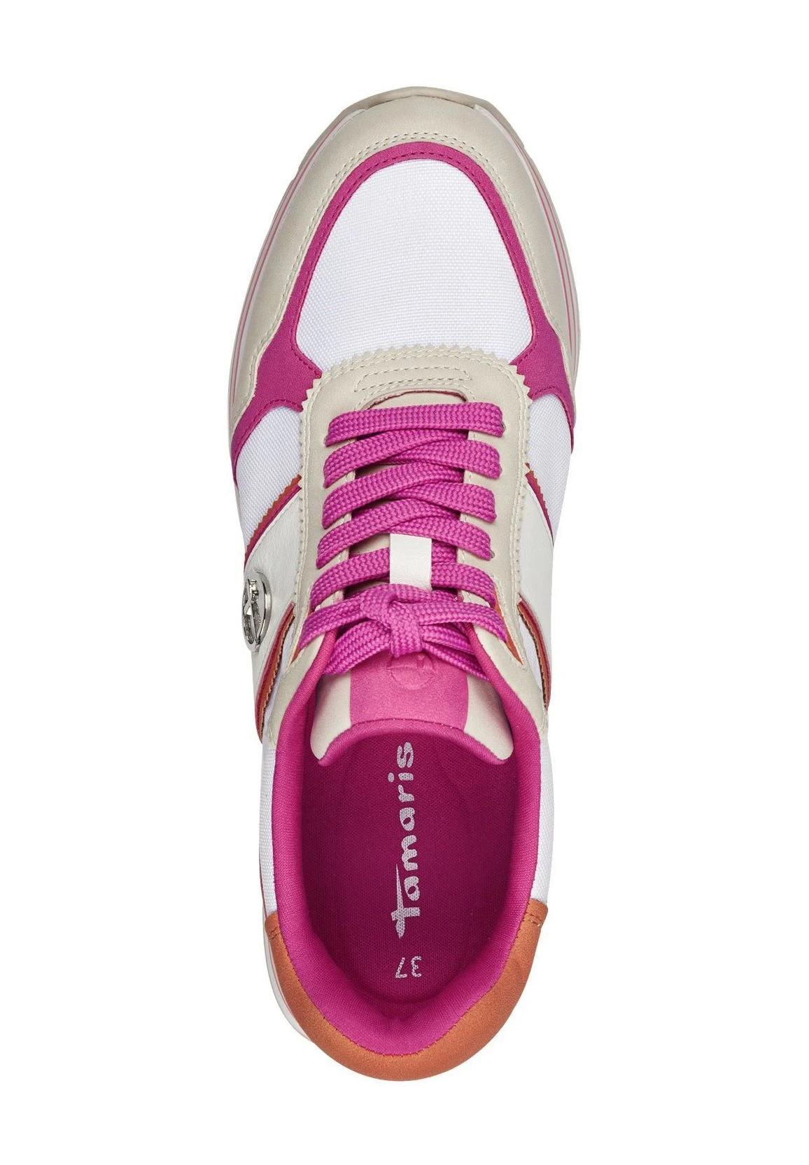 Tamaris Baskets Basses - Fuxia Comb 7 Tamaris Baskets Basses - Fuxia Comb – Image 5