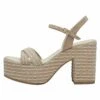 Tamaris Sandales À Talons Hauts - Beige Ivory -Tamaris Soldes Magasin d75098e9941f4781af9787b3bdcb5029