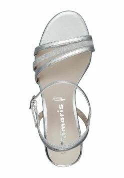 Tamaris Sandales - Silver Comb -Tamaris Soldes Magasin d87690e0bad44a608628717d4a8cf292