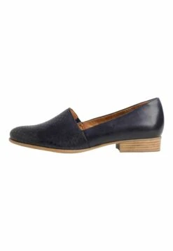 Tamaris Mocassins - Navy Structure -Tamaris Soldes Magasin d985a9259d6e414e9bc7ae08e2a969f2