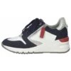 Tamaris Baskets Basses - White/Navy -Tamaris Soldes Magasin d9cb435db7514e8888aa1a621c891e27
