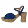 Tamaris Sandales À Plateforme - Royal Blue -Tamaris Soldes Magasin db627f4e46ed44449d05e7f2d55c4dec