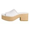 Tamaris Mules À Talons - White Leather