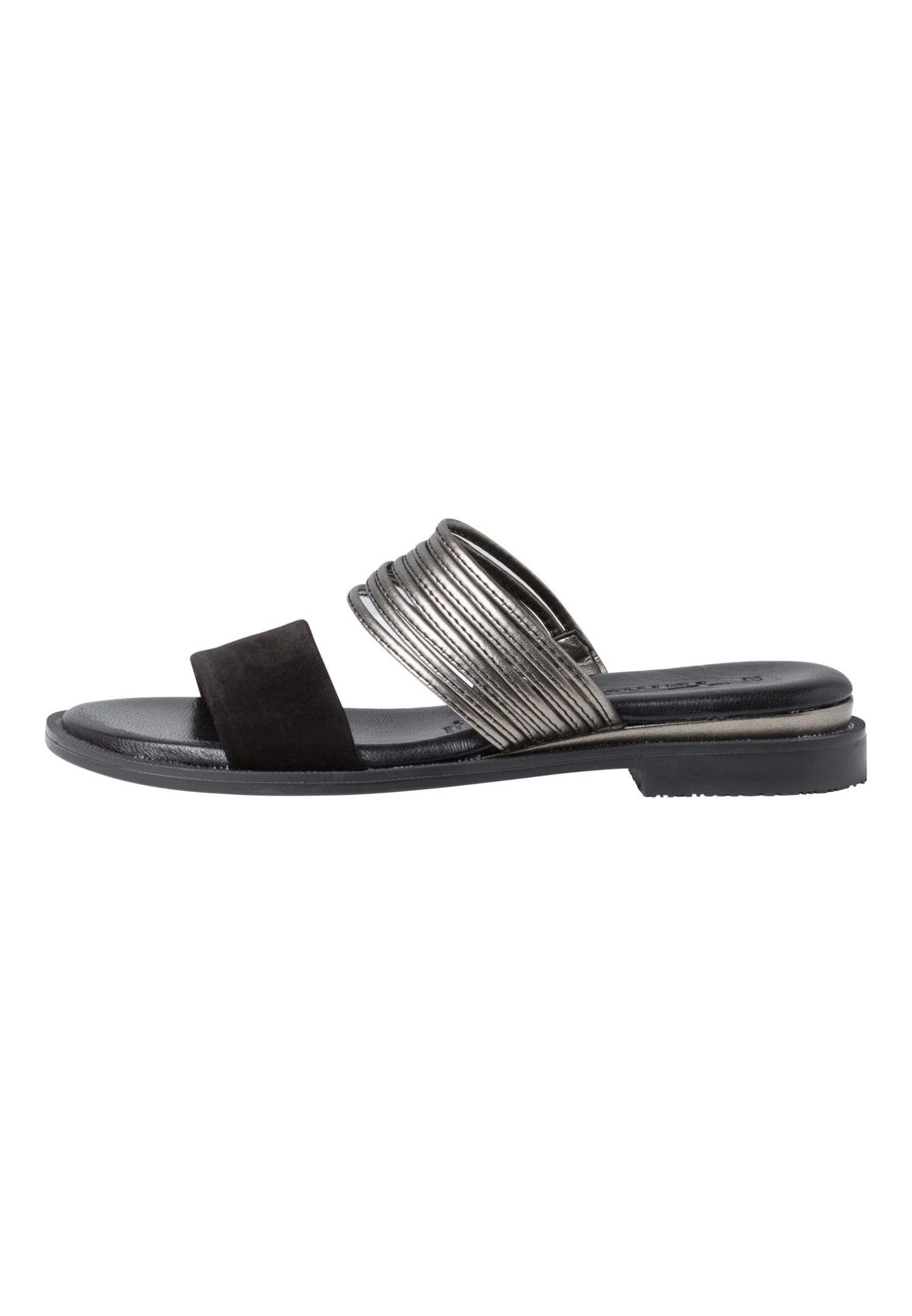 Tamaris Mules - Black Pewter 3 Tamaris Mules - Black Pewter