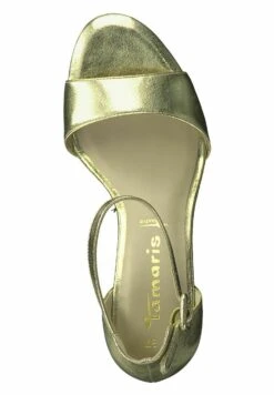 Tamaris Sandales À Talons Hauts - Gold -Tamaris Soldes Magasin ddf6976a4be74a7ea350dc3149716ade