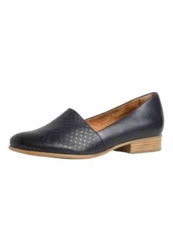 Tamaris Mocassins - Navy Structure -Tamaris Soldes Magasin e29466cd2964412292f02f53cb661f01