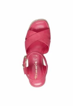Tamaris Sandales À Talons Hauts - Raspberry -Tamaris Soldes Magasin e7a375eafe3a4f34bfb05804e259c43e