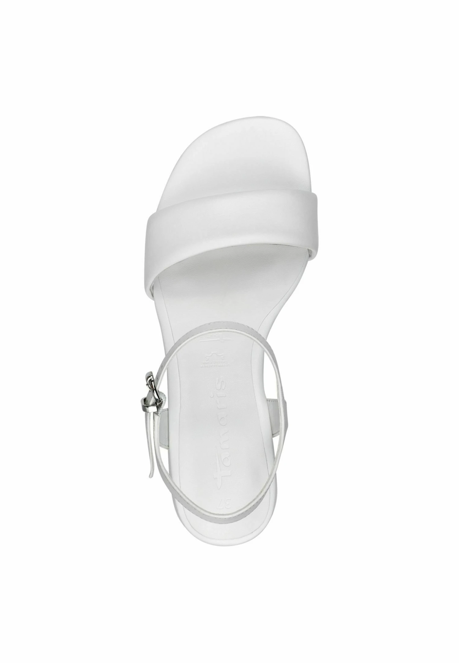 Tamaris Sandales - White Leather 6 Tamaris Sandales - White Leather – Image 4