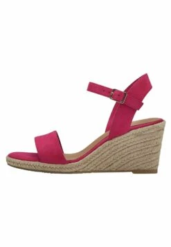 Tamaris Sandales Compensées - Fuxia
