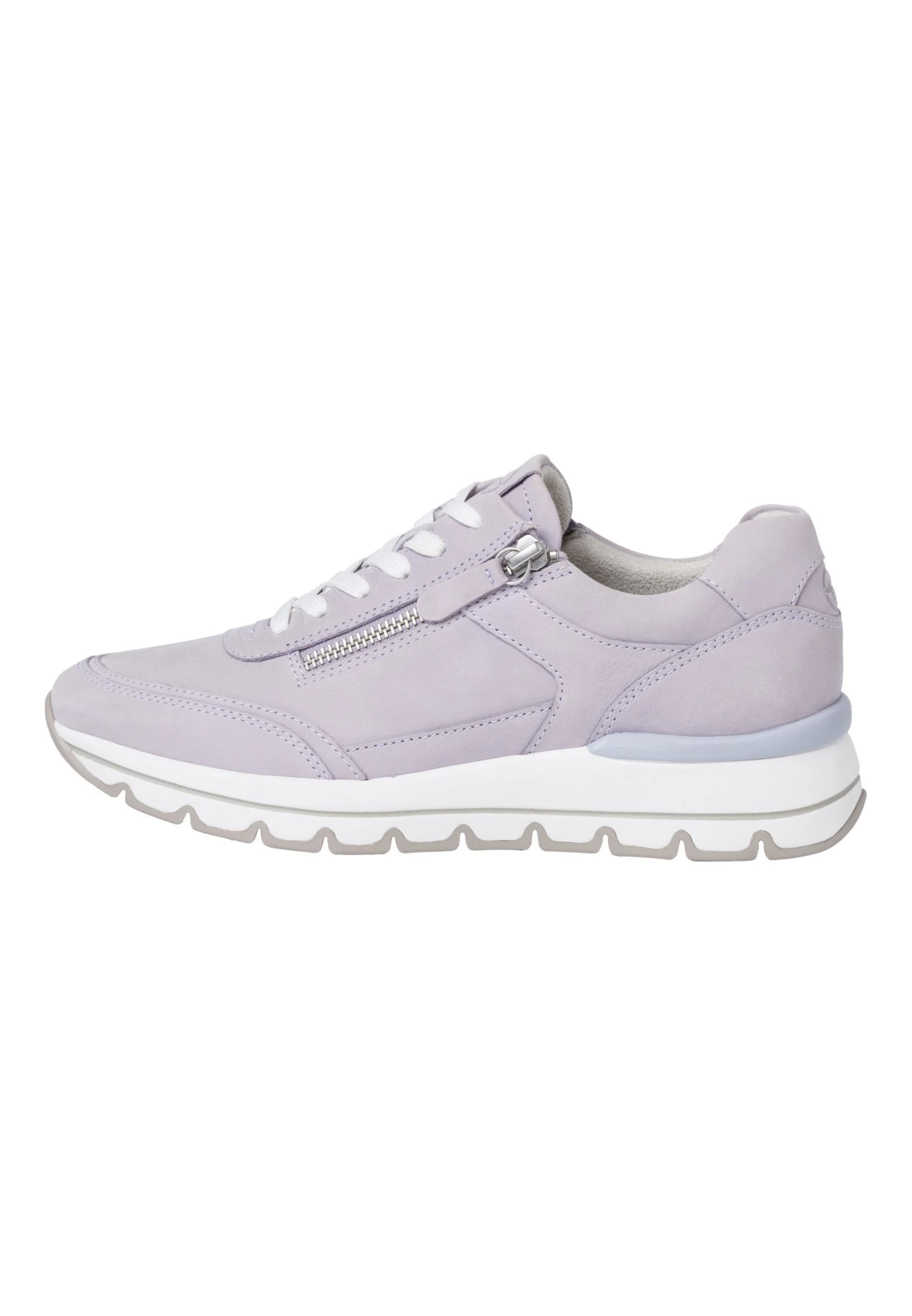 Tamaris Baskets Basses - Lilac Nubuc 4 Tamaris Baskets Basses - Lilac Nubuc – Image 2
