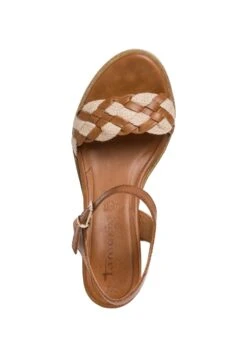 Tamaris Sandales Compensées - Cognac 10 Tamaris Sandales Compensées - Cognac -Tamaris Soldes Magasin ec603b98bf634f88847987fe5942e752
