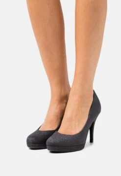 Tamaris Escarpins À Plateforme - Black Glam