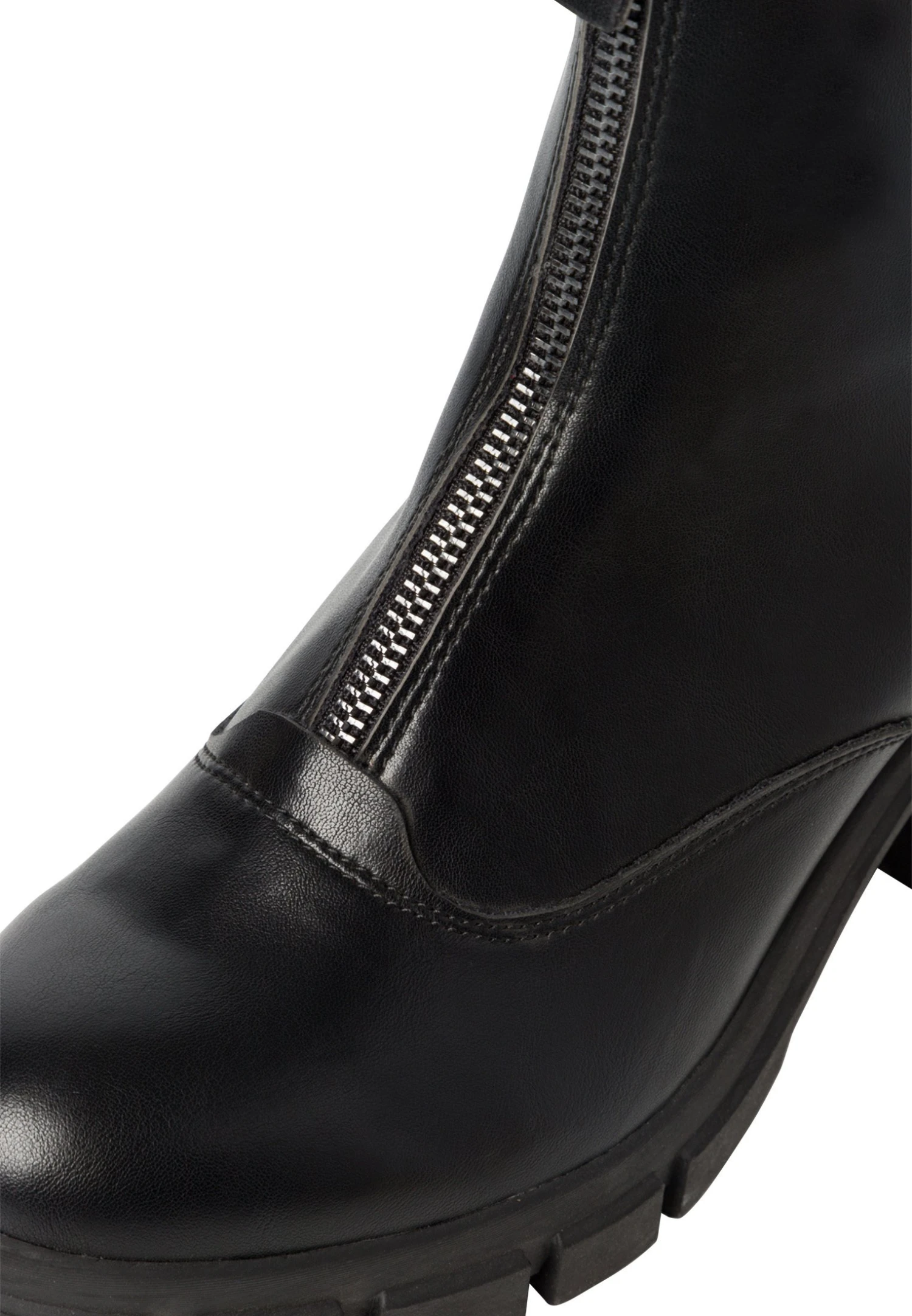 Tamaris Bottines À Plateau - Black Matt 8 Tamaris Bottines À Plateau - Black Matt – Image 6