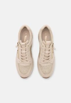 Tamaris Baskets Basses - Cream Glam 12 Tamaris Baskets Basses - Cream Glam -Tamaris Soldes Magasin f9a8a71cae2a427785670710cc781f2d