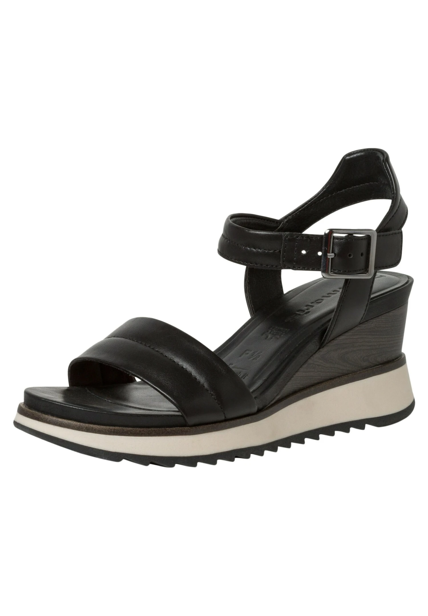 Tamaris - Sandales Compensées - Noir 4 Tamaris - Sandales Compensées - Noir – Image 2