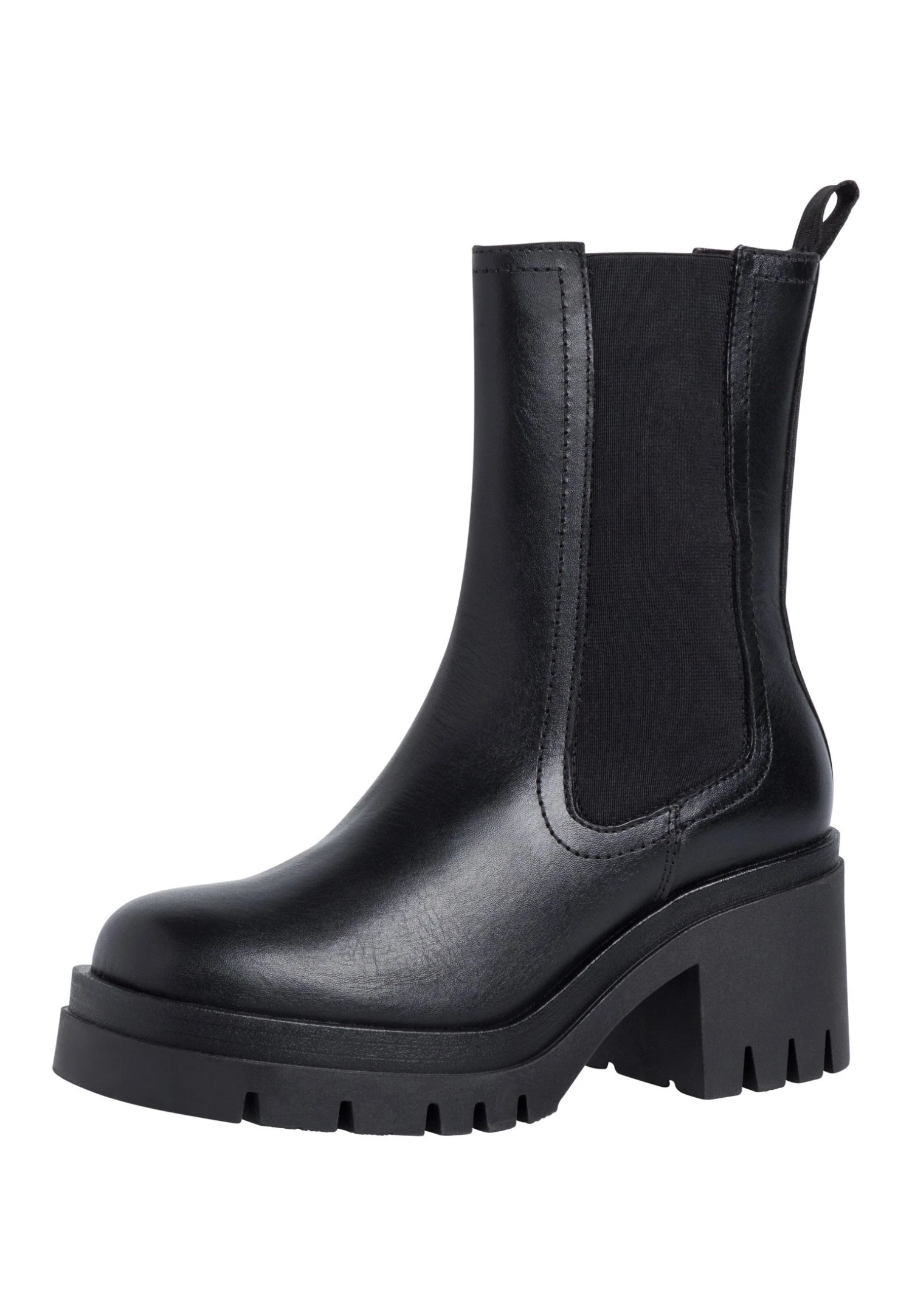 Tamaris Chelsea - Bottines - Black Leather 4 Tamaris Chelsea - Bottines - Black Leather – Image 2