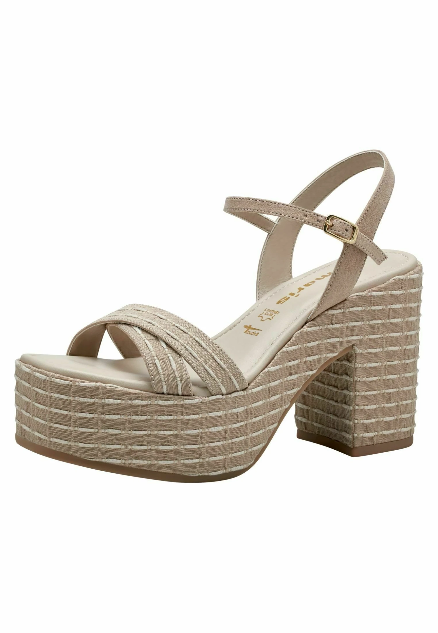 Tamaris Sandales À Talons Hauts - Beige Ivory 4 Tamaris Sandales À Talons Hauts - Beige Ivory – Image 2