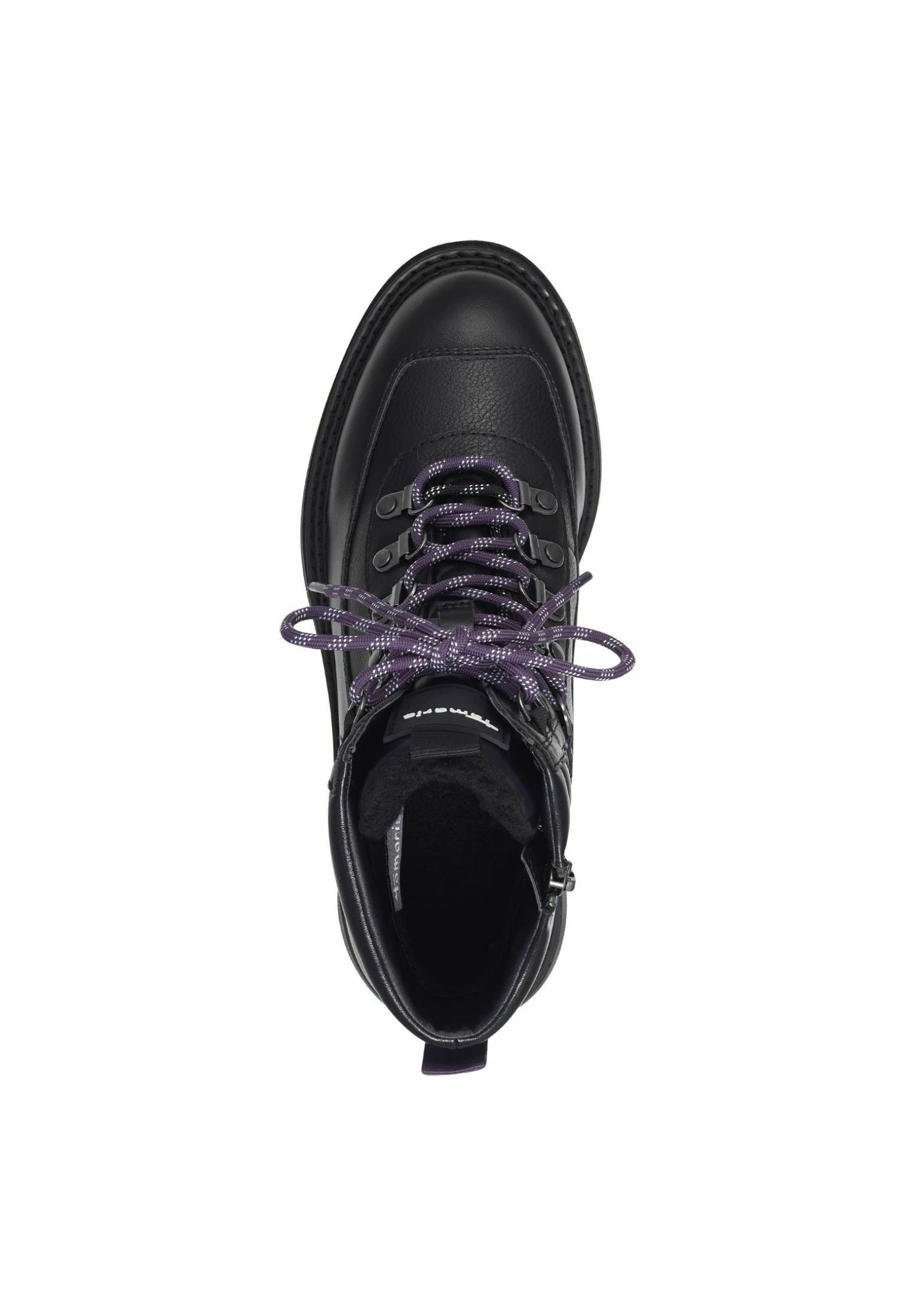 Tamaris Bottines À Lacets - Black Comb 6 Tamaris Bottines À Lacets - Black Comb – Image 4