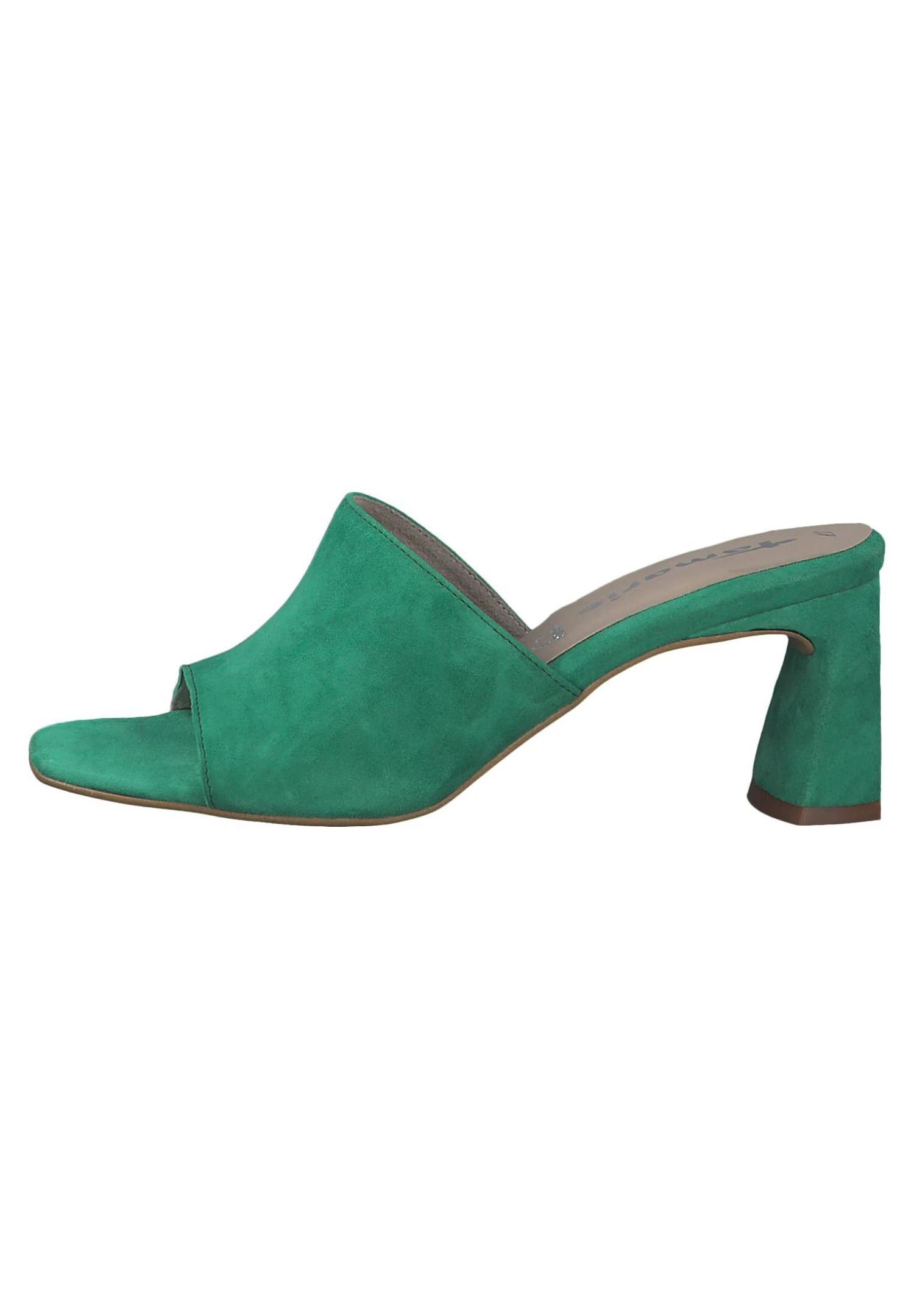 Tamaris Mules À Talons - Green 3 Tamaris Mules À Talons - Green
