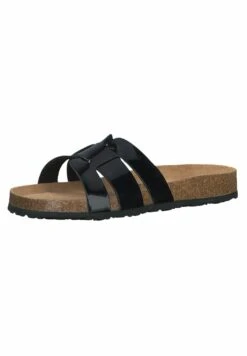Tamaris Mules - Black Patent -Tamaris Soldes Magasin fe1c523824de40469b180dabf6331b1d